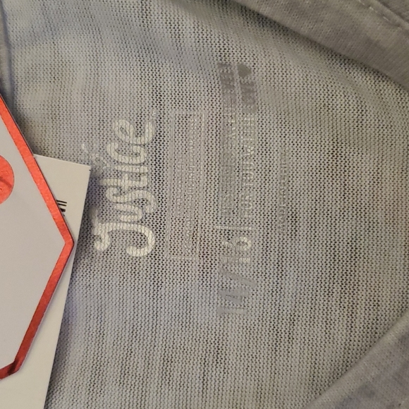 Kids JUSTICE PJ'S - 2 Piece Sleep Set - Pajamas - Brand New with Tags - Picture 4 of 5